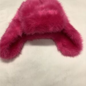 Fluffy Pink  Hat